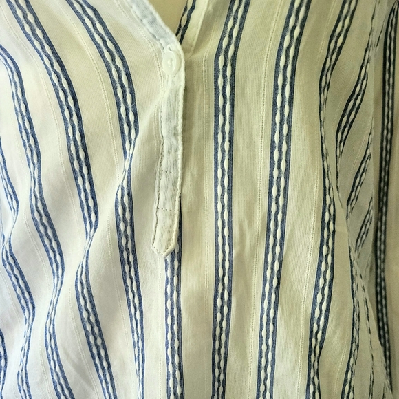 BRAND NEW! Zara Basic Collection Striped Colar Shirt Size XS - Picture 3 of 15
